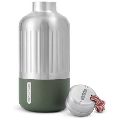 Black + Blum Explorer Insulated Water Bottle | Leak Proof | 650ml | Olive | 24H Cold & 12H Hot, Vacuum Insulated, Stainless Steel, Easy Carry Loop, BPA Free, Hiking, Gym & Daily Hydration - Image 6
