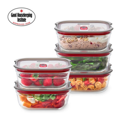 Black+Blum Black + Blum Glass Food Box S - 600Ml - Set Of 5, Clear - Image 6