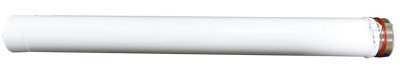 Grant Orange System Flue Extension 950mm White 46 Kw Wx 950/100 from B&Q