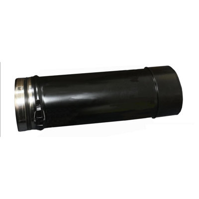 Grant Ez-Fit External High Level Flue Extension 450mm G X 450/90B from B&Q