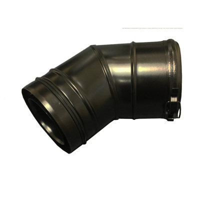 Grant Ez-Fit 45 Degree Exterl High Level Flue Elbow Ge45/90B. from B&Q