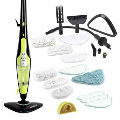 H2O Hd Pro Steam Mop And Handheld Steam Cleaner from B&Q