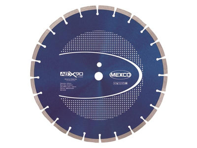 Mexco Abx9035020 Abrasive Materials X90 Grade Diamond Blade 350 X 20mm Mexabx90350 from B&Q