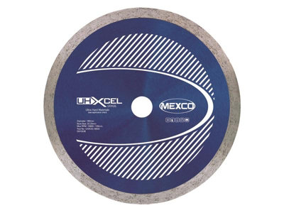 Mexco Uhxcel18025 Uhxcel Ultra Hard Materials Diamond Blade 180 X 25.4mm Mexuhxl1805 from B&Q