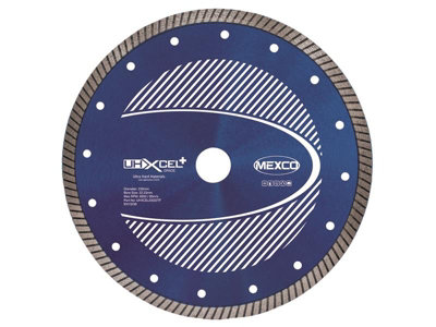 Mexco Uhxcel23022tf Uhxcel+ Ultra Hard Plus Diamond Blade 230 X 22Mm Mexuhxl230t Size 1