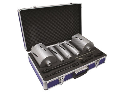 B&Q -  A10Dcdkit57 Slotted Dry Core Drill X90 Grade Kit11 Piece Mexa10Dck11