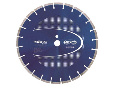 Mexco Gpx9035025 Gpx90 Concrete Diamond Blade 350 X 25.4mm Mexgpx903505 from B&Q