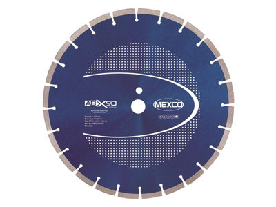 Mexco Abx9035025 Abrasive Materials X90 Grade Diamond Blade 350 X 25mm Mexabx903505 from B&Q