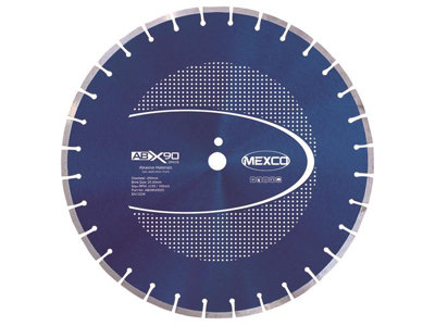 Mexco Abx9045025 Abrasive Materials X90 Grade Diamond Blade 450 X 25mm Mexabx90450 from B&Q