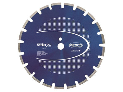 Mexco Asx9035025 Asphalt X90 Grade Diamond Blade 350 X 25.4mm Mexasx90350 from B&Q