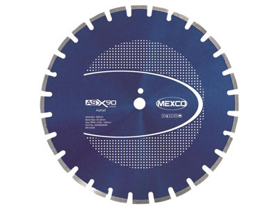 Mexco Asx9045025 Asphalt X90 Grade Diamond Blade 450 X 25mm Mexasx90450 from B&Q