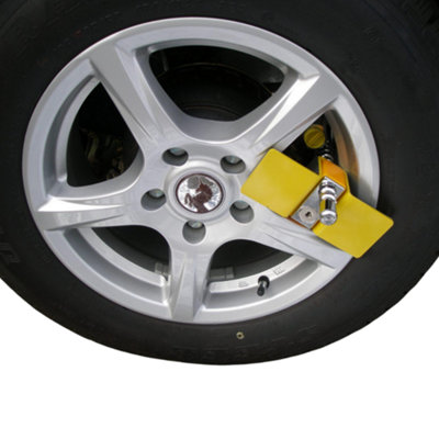 Milenco Compact C Wheel Clamp Heavy-Duty Security For Caravan Motorhome from B&Q