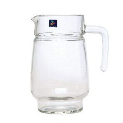 Anotherway Unbranded Tivoli Clear Glass Jug 1.6 Litre (Pack Of 1) from B&Q