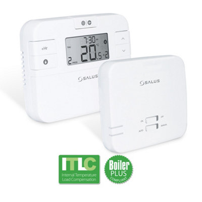 Salus Rt510Rf+ Programmable Room Thermostat & Receiver from B&Q