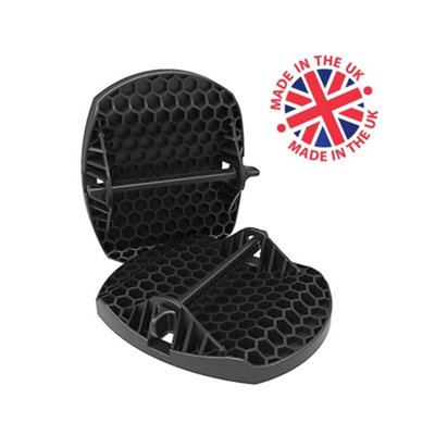B&Q -  Caravan Jack Pad Feet (Set Of 4)Plastic Pins