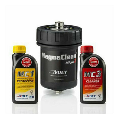 Magnaclean Professional Micro Pro 2 Boiler Filter & Adey Mc1+ Mc3+ Chemical Pack from B&Q