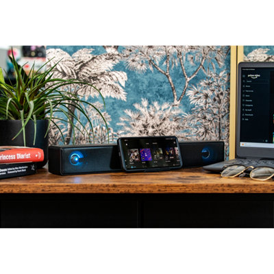 Groov-E 20W Portable Bluetooth Soundbar from B&Q