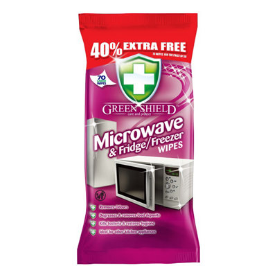 Green Shield Microwave & Fridge/Freezer Wipes 70pk - Image 5