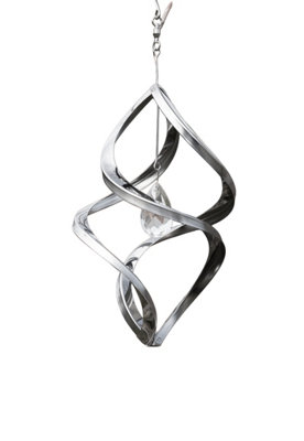 B&Q -  Mini Modern Crystal Nova Wind Spinner