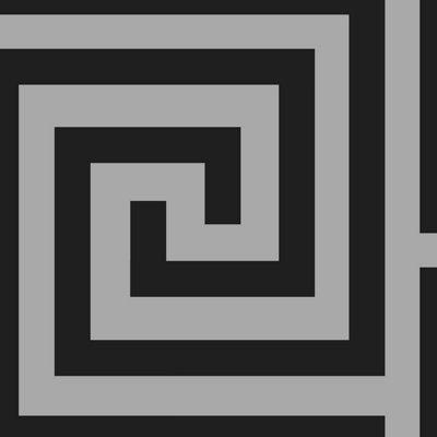 Debona Athena Greek Black & Silver Wallpaper 4010 from B&Q