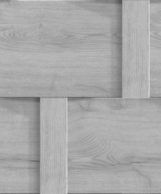 1x Roll Harrow Grey Wallpaper Pattern no 6739 By Debona Wall Coverings New - Image 2