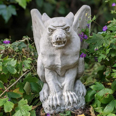Large Winged Gargoyle Garden Statue from B&Q