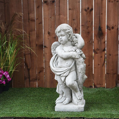  - Large Cherub Statue 'spring' Edition