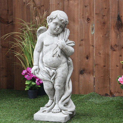 B&Q Cherub Statue 'Autumn' Edition Large