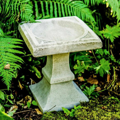 Imperial Design Birdbath With Square Top from B&Q