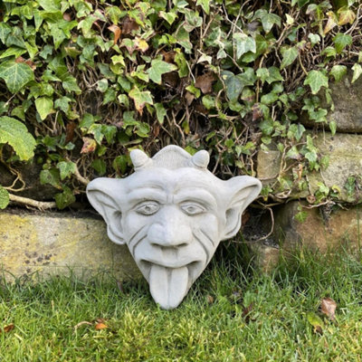 B&Q Stone Cast Gargoyle Wall Plaque
