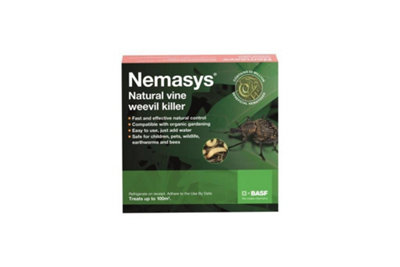 Nemasys Vine Weevil Killer 100 Sq. MNext-Day Delivery from B&Q