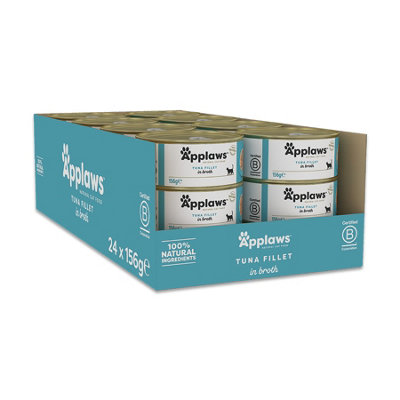 Applaws Cat Can Tuna 156G (Pack Of 24) from B&Q