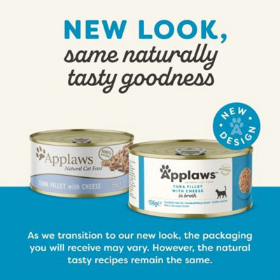 Applaws Cat Can Tuna & Cheese 156G (Pack Of 24) from B&Q