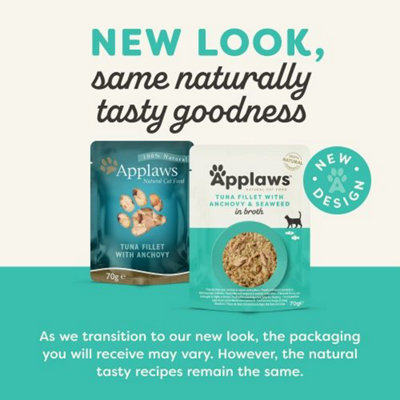 Applaws Cat Pouch Tuna & Anchovy 70G X 12 from B&Q