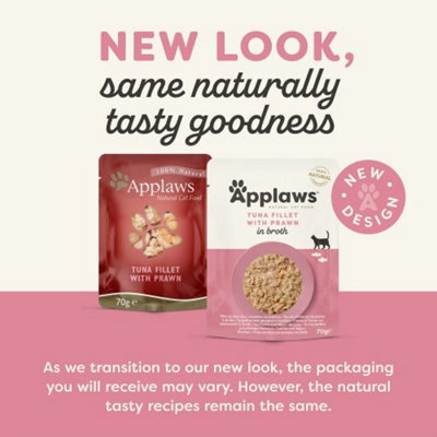 Applaws Cat Pouch Tuna & Pacific Prawn 70G X 12