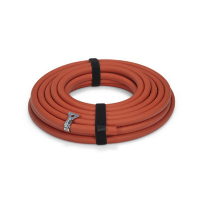 15M Central Heating Radiator Drain Down Hose With Turn-Thumb Screw Clip from B&Q