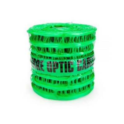 PBSL Group Detectable Underground Warning MeshFibre Optic Cable 230mm X 100Mtr from B&Q