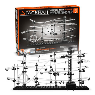 CKB LTD Iggi Spacerail Level 3 Perpetual Rollercoaster Rail Self Build Game Marble Run from B&Q