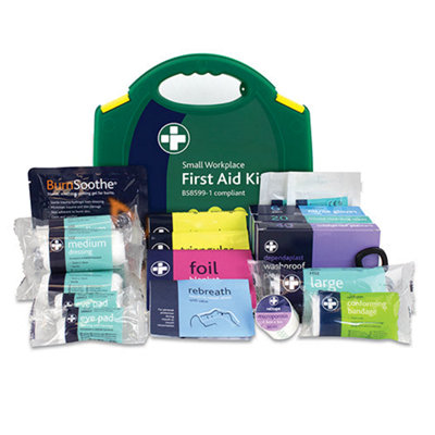 Timco Green Workplace First Aid Kit - British Standard Compliant - Small - Image 5