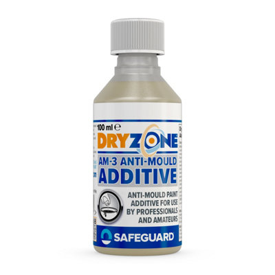 Dryzone Anti-Mould Paint Additive 100ml Concentrate 100 ml (Pack of 1), Clear - Image 3