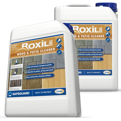 Roxil 100 MouldAlgae & Lichen Killer 2 X 5 Litres from B&Q