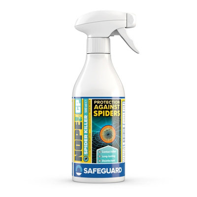 NOPE! Nope Spider Killer Spray RepellentContact Killer. For All Types Of Spiders. Odourless For Indoor And Outdoor Use500Ml from B&Q
