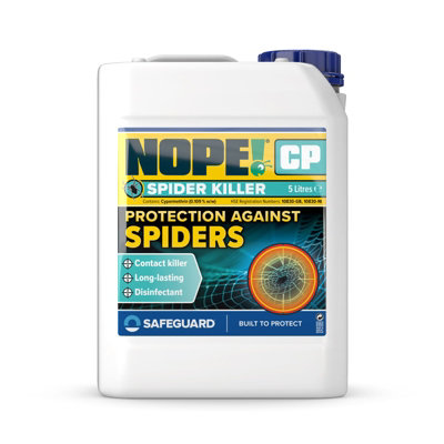 NOPE! Nope Spider Killer & Repellent (5 Litre)Contact Killer. For All Types Of Spiders. Odourless For Indoor And Outdoor Use from B&Q