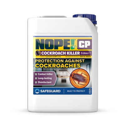 NOPE! Nope Cp Cockroach Killer5LOdourlessStrongContact Killer For Home Use. from B&Q