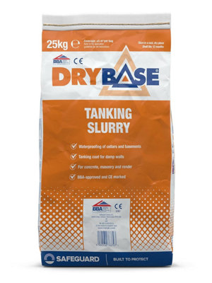 Drybase Tanking Slurry 25Kg X 20 Pack from B&Q