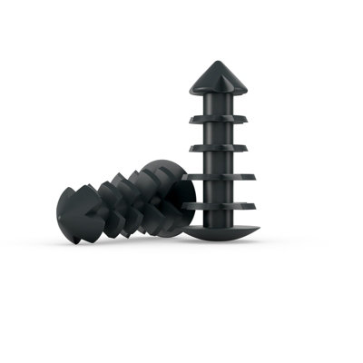 B&Q -  Damp Proofing Dpc Injection Course Wall Plugs X 100 Pack Stone (Dark Grey)