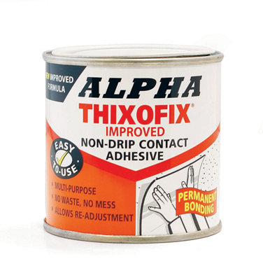Alpha Thixofix Contact Adhesive 250Ml from B&Q