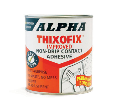 Alpha Thixofix Contact Adhesive 500Ml from B&Q