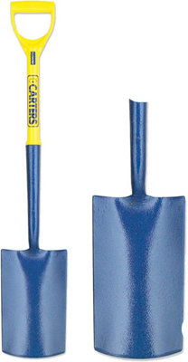 PegdevPdl Carters Trenching Gpo Trencher Shovel Spade Poly Fibre Polyfibre 2 Way With Lug from B&Q