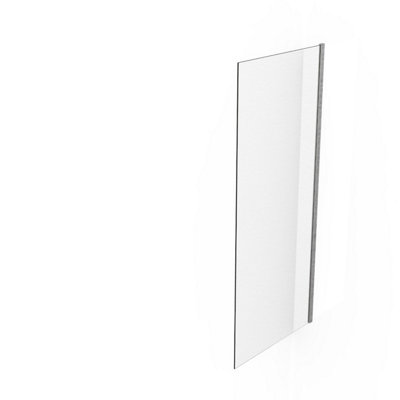 Kudos Ultimate Wetroom Glass Panel 760 mm 5Wp760 from B&Q